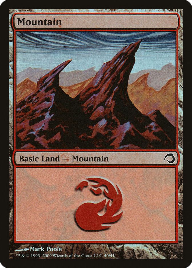 Mountain (40) [Premium Deck Series: Slivers] | Good Games Morley
