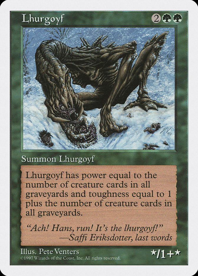 Lhurgoyf [Fifth Edition] | Good Games Morley