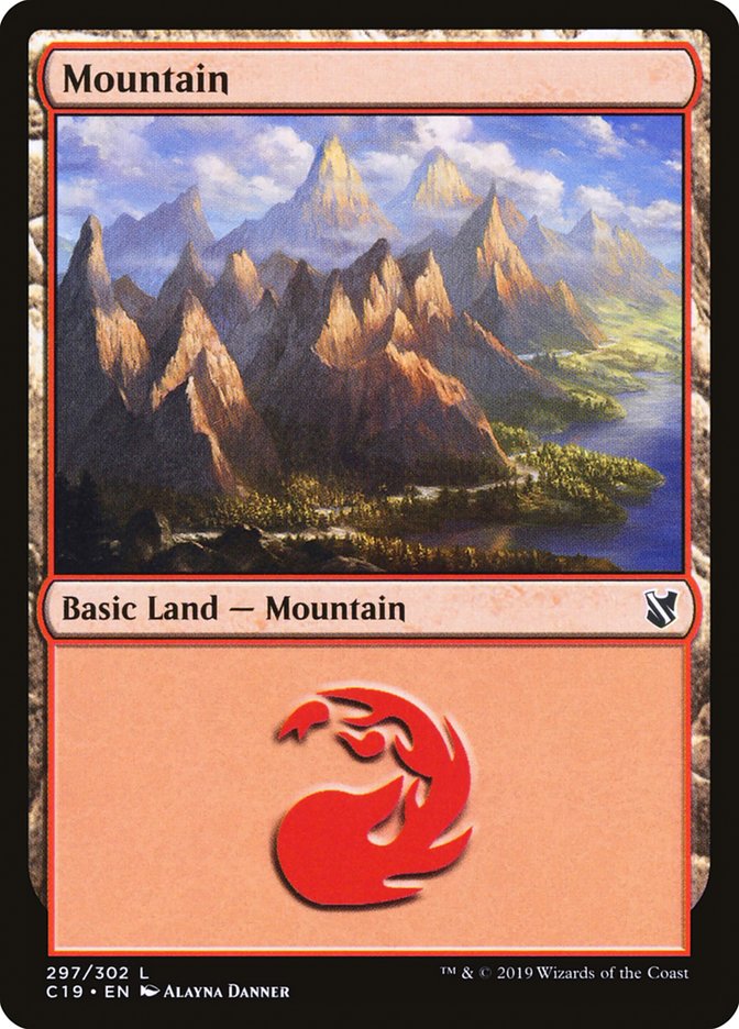 Mountain (297) [Commander 2019] | Good Games Morley