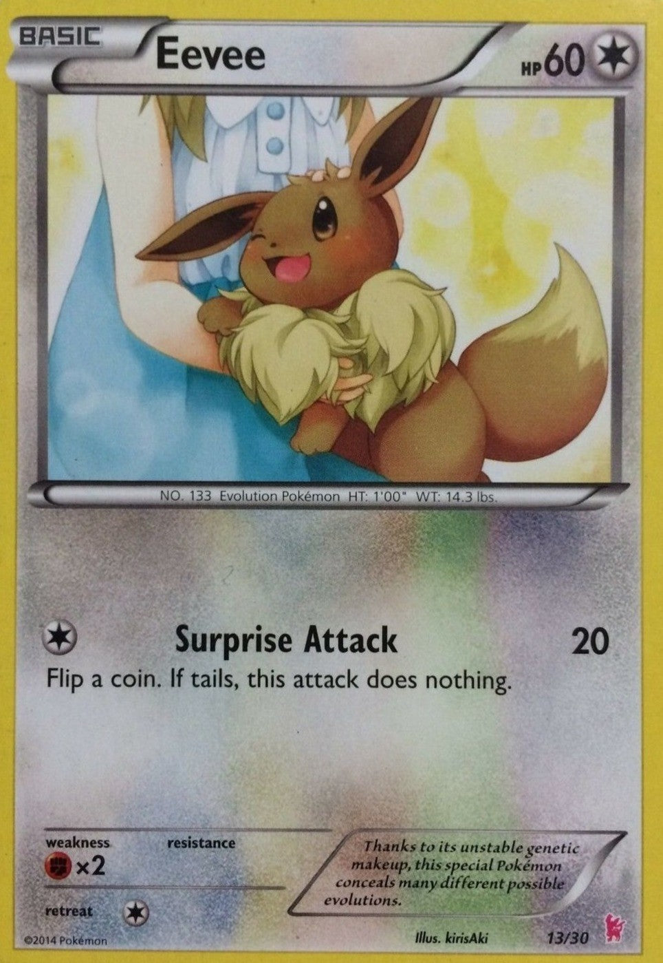 Eevee (13/30) [XY: Trainer Kit - Sylveon] | Good Games Morley