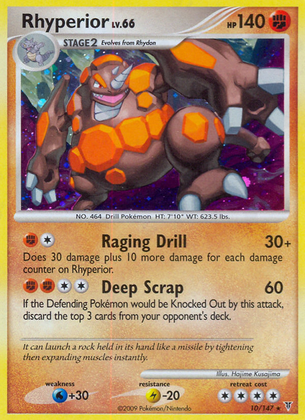 Rhyperior (10/147) [Platinum: Supreme Victors] | Good Games Morley