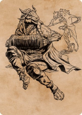 Korlessa, Scale Singer Art Card [Commander Legends: Battle for Baldur's Gate Art Series] | Good Games Morley