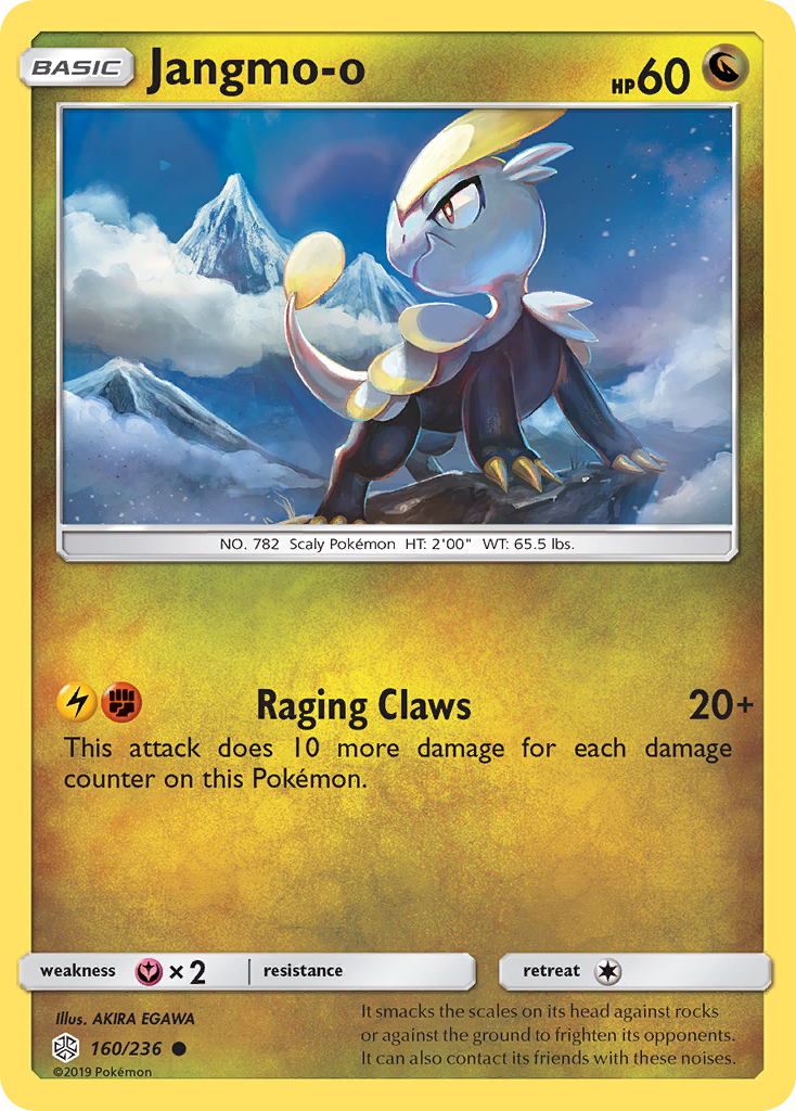 Jangmo-o (160/236) [Sun & Moon: Cosmic Eclipse] | Good Games Morley
