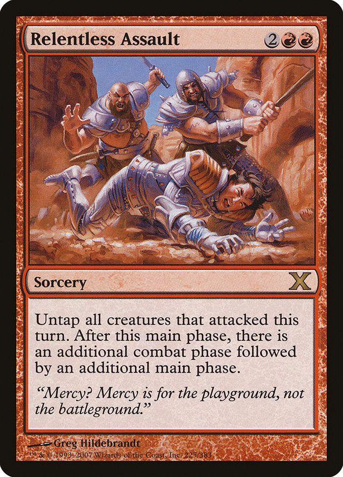 Relentless Assault [Tenth Edition] | Good Games Morley