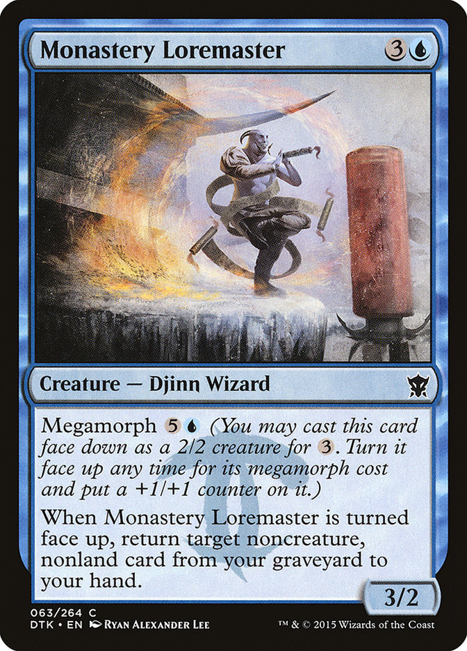Monastery Loremaster [Dragons of Tarkir] | Good Games Morley
