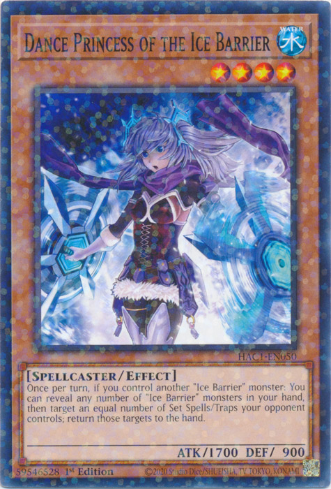 Dance Princess of the Ice Barrier (Duel Terminal) [HAC1-EN050] Common | Good Games Morley