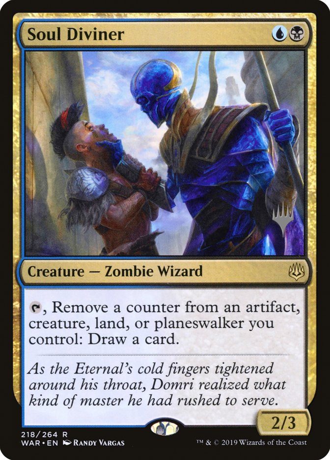 Soul Diviner (Promo Pack) [War of the Spark Promos] | Good Games Morley