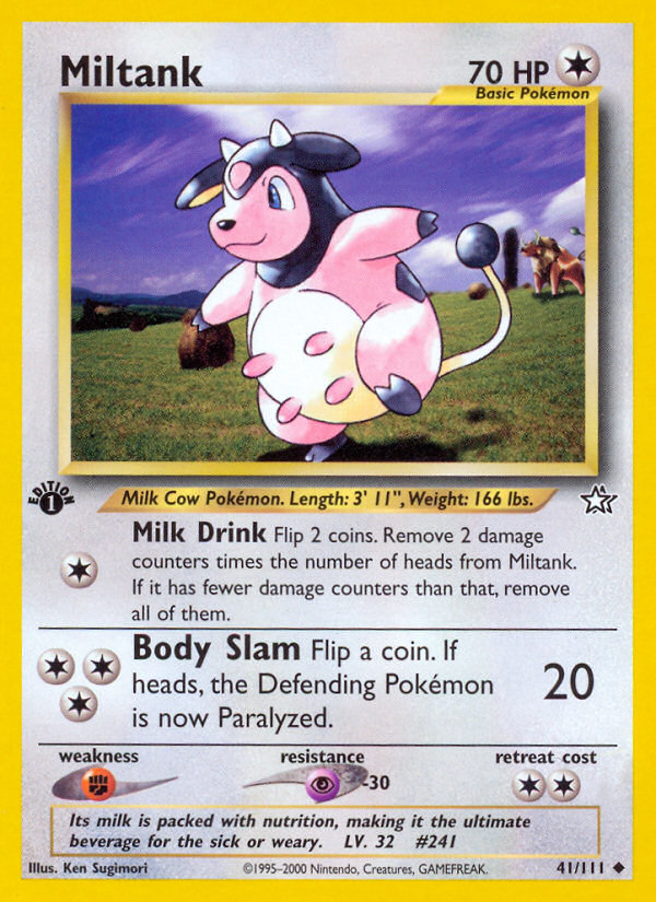 Miltank (41/111) [Neo Genesis 1st Edition] | Good Games Morley