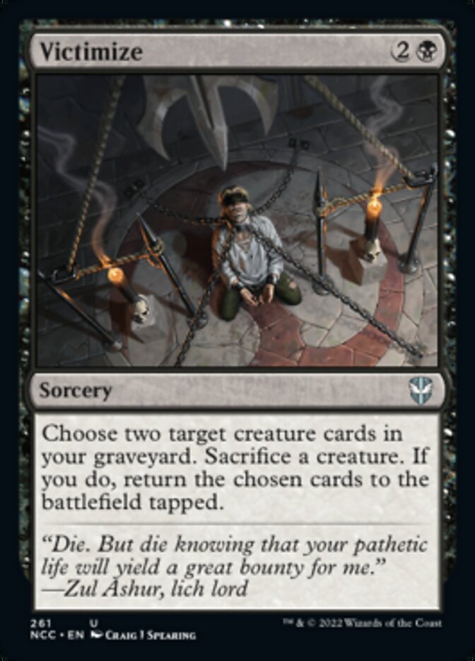 Victimize [Streets of New Capenna Commander] | Good Games Morley
