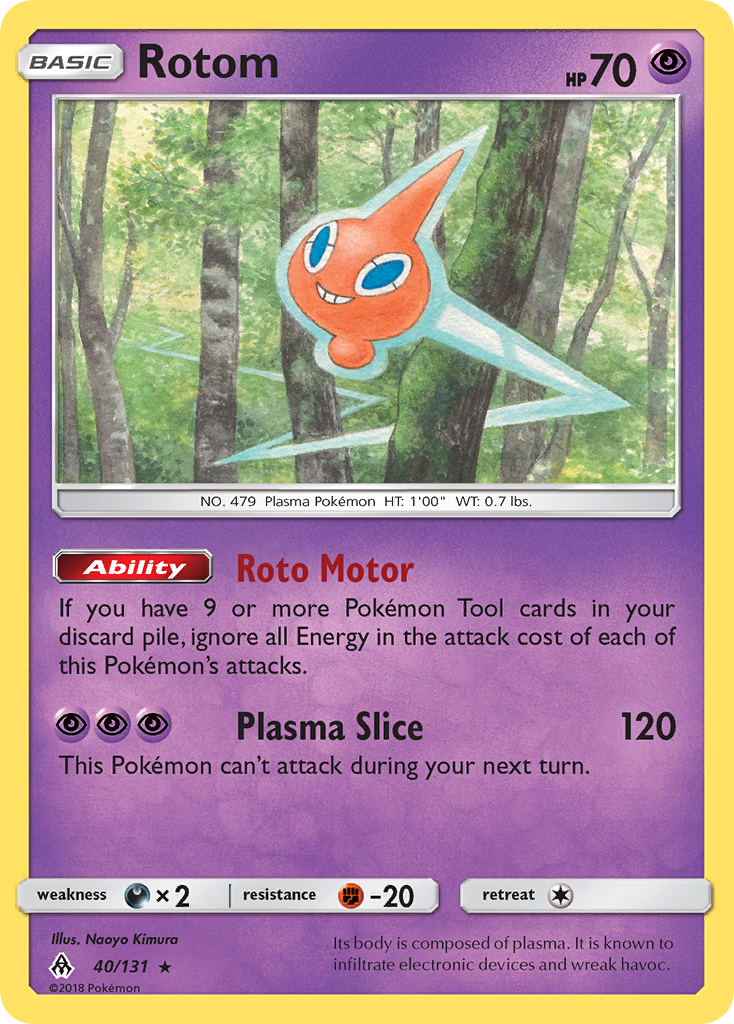 Rotom (40/131) [Sun & Moon: Forbidden Light] | Good Games Morley