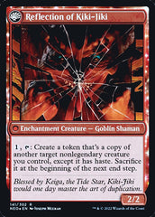Fable of the Mirror-Breaker // Reflection of Kiki-Jiki [Kamigawa: Neon Dynasty Prerelease Promos] | Good Games Morley