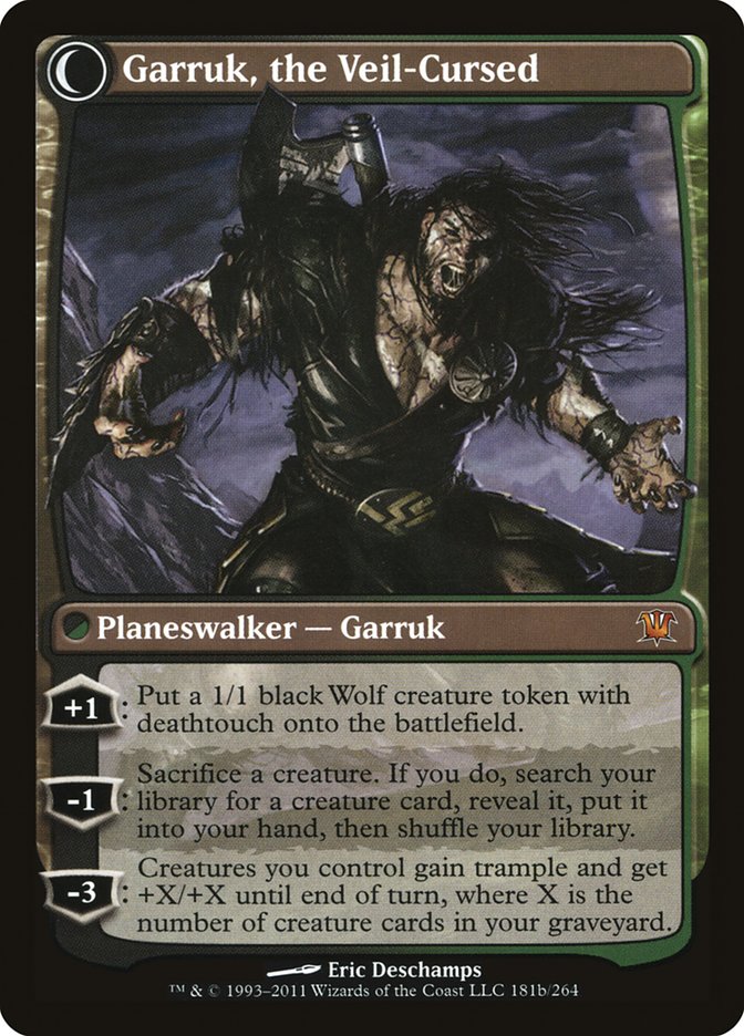 Garruk Relentless // Garruk, the Veil-Cursed [Innistrad] | Good Games Morley