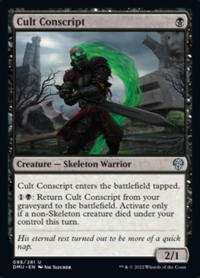 Cult Conscript [Dominaria United] | Good Games Morley