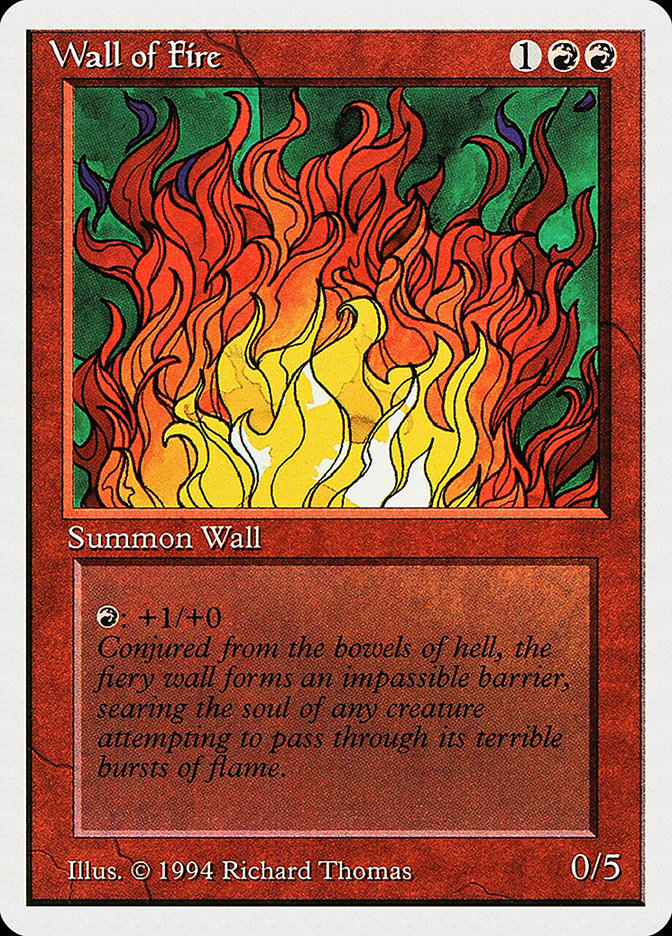 Wall of Fire [Summer Magic / Edgar] | Good Games Morley