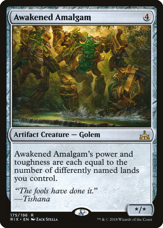 Awakened Amalgam [Rivals of Ixalan] | Good Games Morley