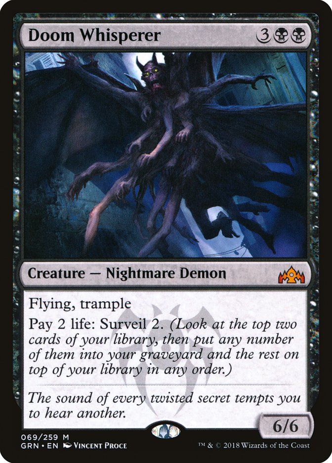 Doom Whisperer [Guilds of Ravnica] | Good Games Morley