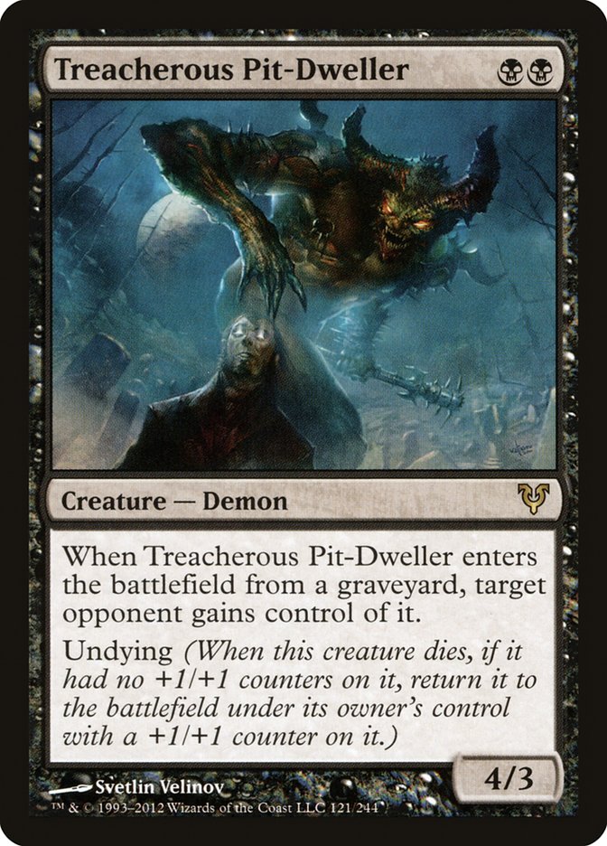 Treacherous Pit-Dweller [Avacyn Restored] | Good Games Morley