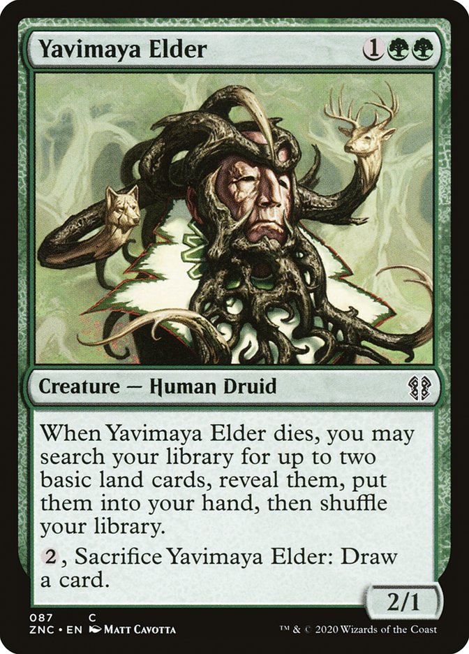 Yavimaya Elder [Zendikar Rising Commander] | Good Games Morley