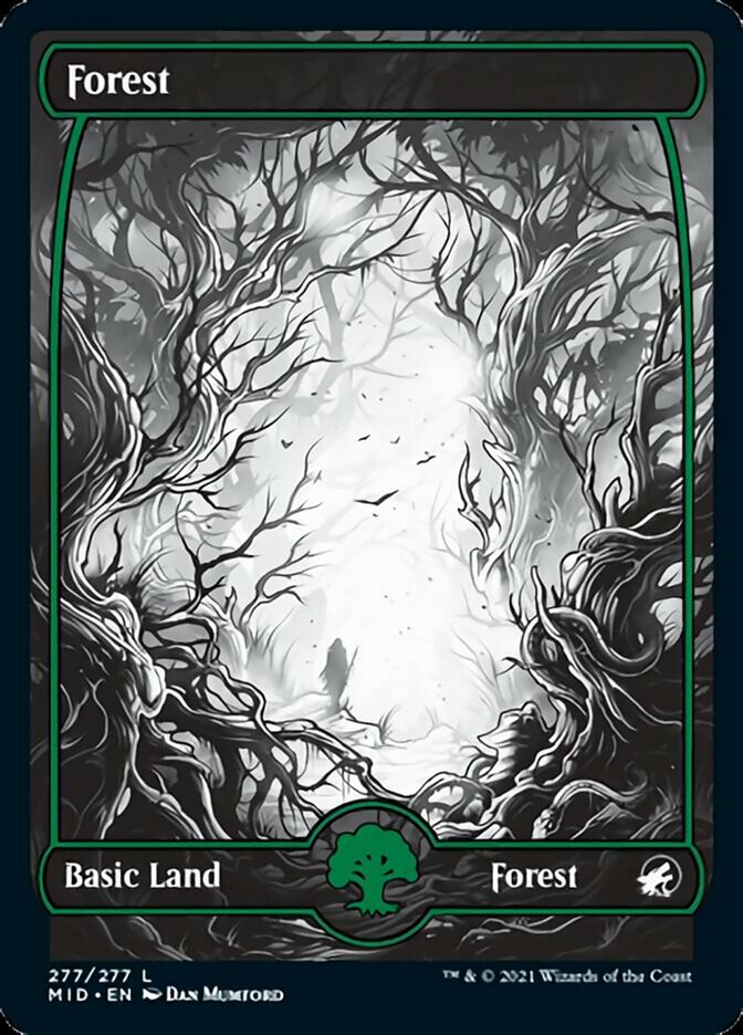 Forest (277) [Innistrad: Midnight Hunt] | Good Games Morley