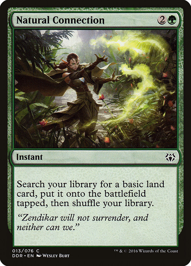 Natural Connection [Duel Decks: Nissa vs. Ob Nixilis] | Good Games Morley
