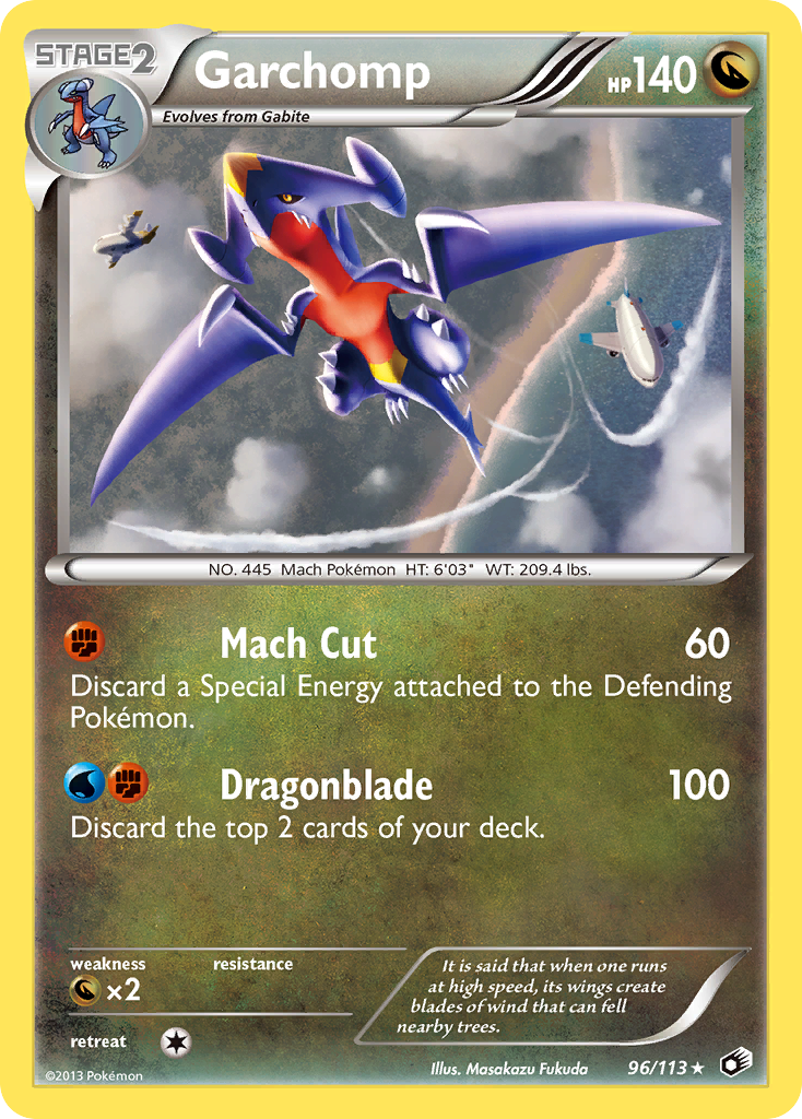 Garchomp (96/113) [Black & White: Legendary Treasures] | Good Games Morley