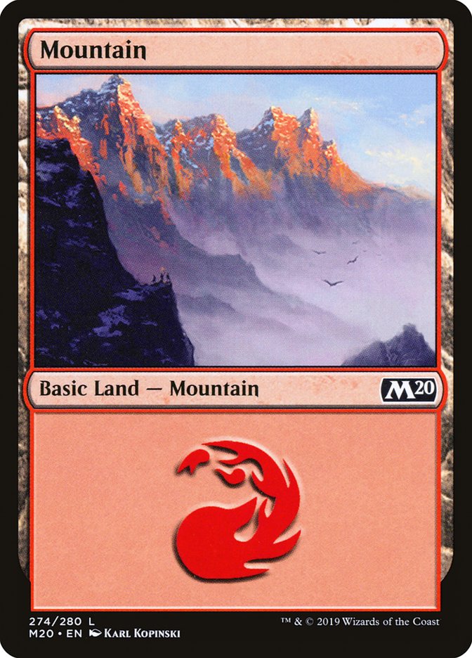 Mountain (274) [Core Set 2020] | Good Games Morley