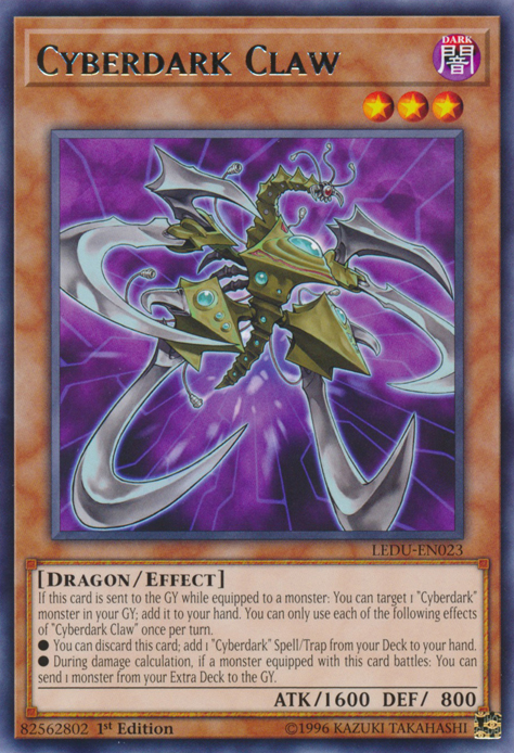 Cyberdark Claw [LEDU-EN023] Rare | Good Games Morley