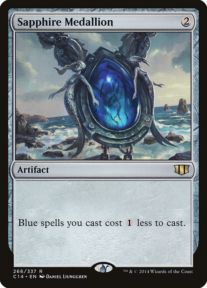Sapphire Medallion [Commander 2014] | Good Games Morley
