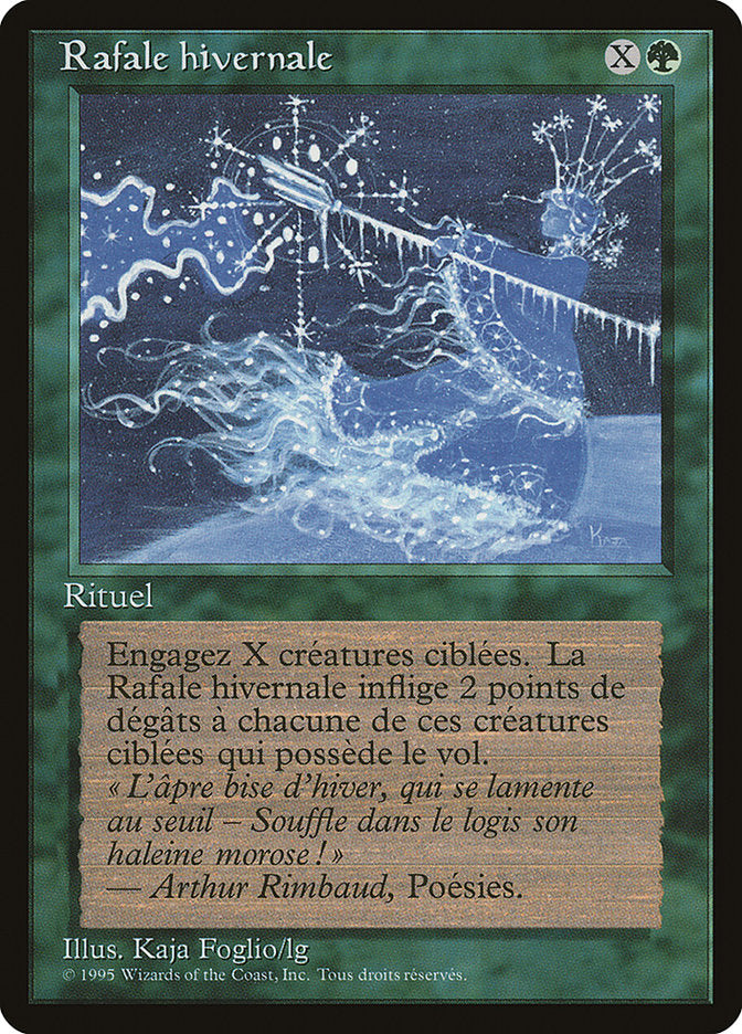 Winter Blast (French) - "Rafale hivernale" [Renaissance] | Good Games Morley