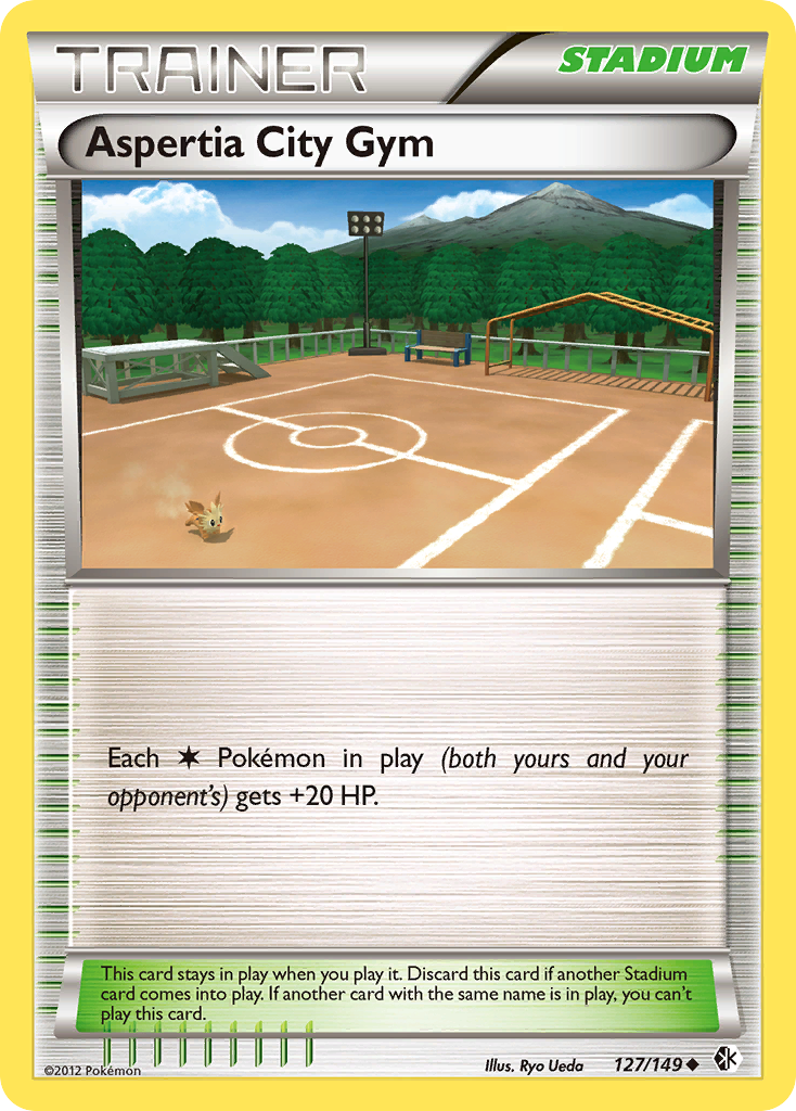 Aspertia City Gym (127/149) [Black & White: Boundaries Crossed] | Good Games Morley
