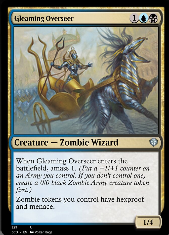 Gleaming Overseer [Starter Commander Decks] | Good Games Morley