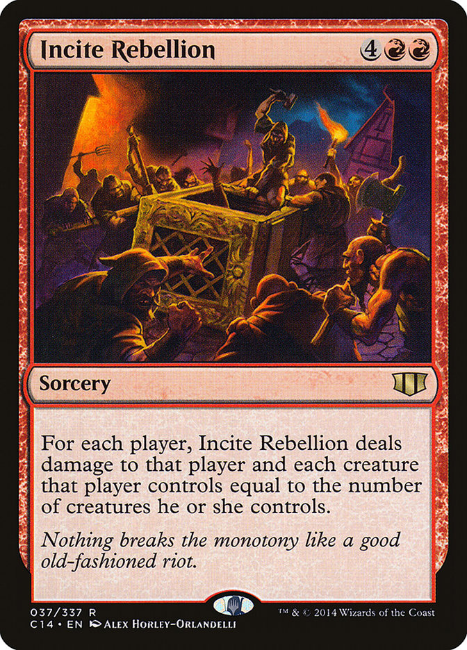 Incite Rebellion [Commander 2014] | Good Games Morley