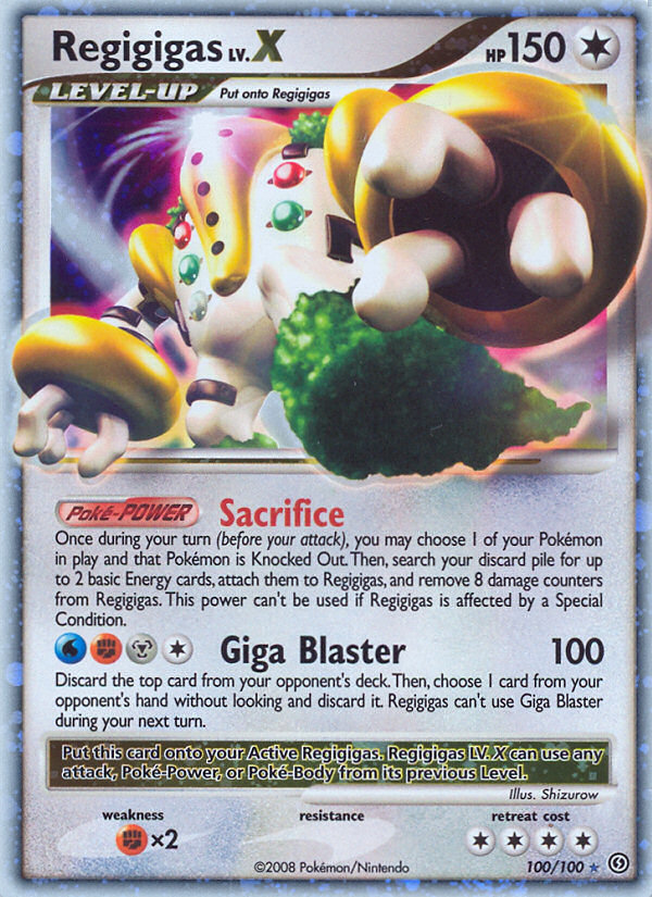 Regigigas LV.X (100/100) [Diamond & Pearl: Stormfront] | Good Games Morley