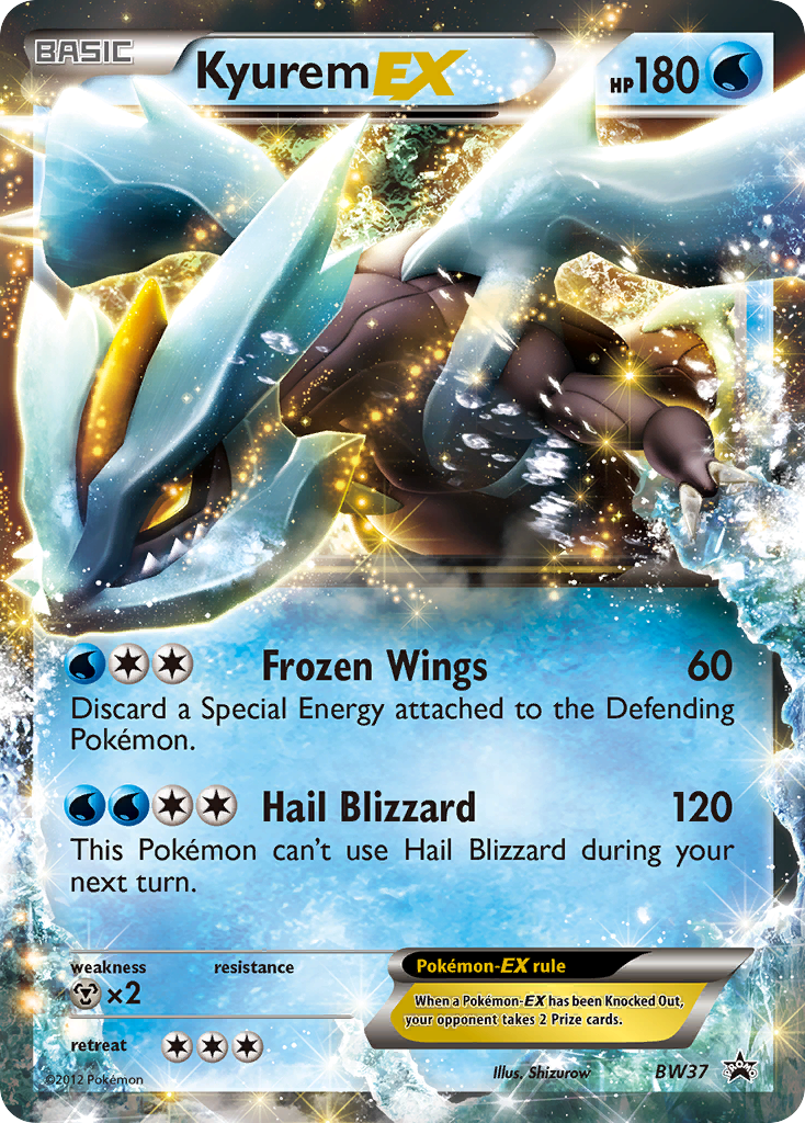 Kyurem EX (BW37) [Black & White: Black Star Promos] | Good Games Morley