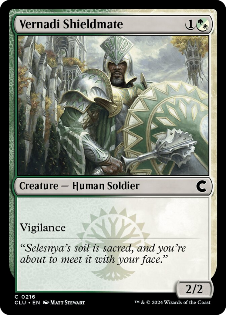 Vernadi Shieldmate [Ravnica: Clue Edition] | Good Games Morley