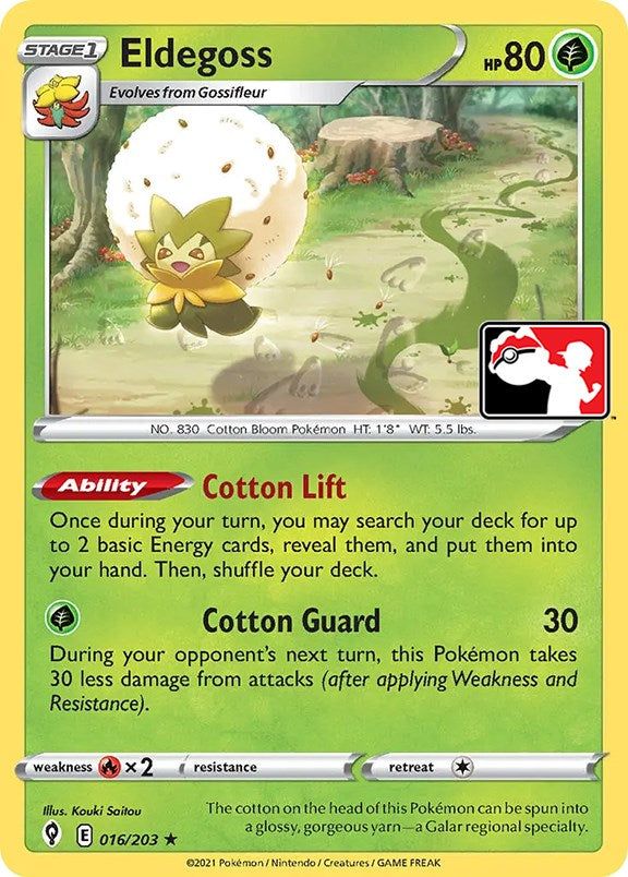 Eldegoss (016/203) [Prize Pack Series One] | Good Games Morley