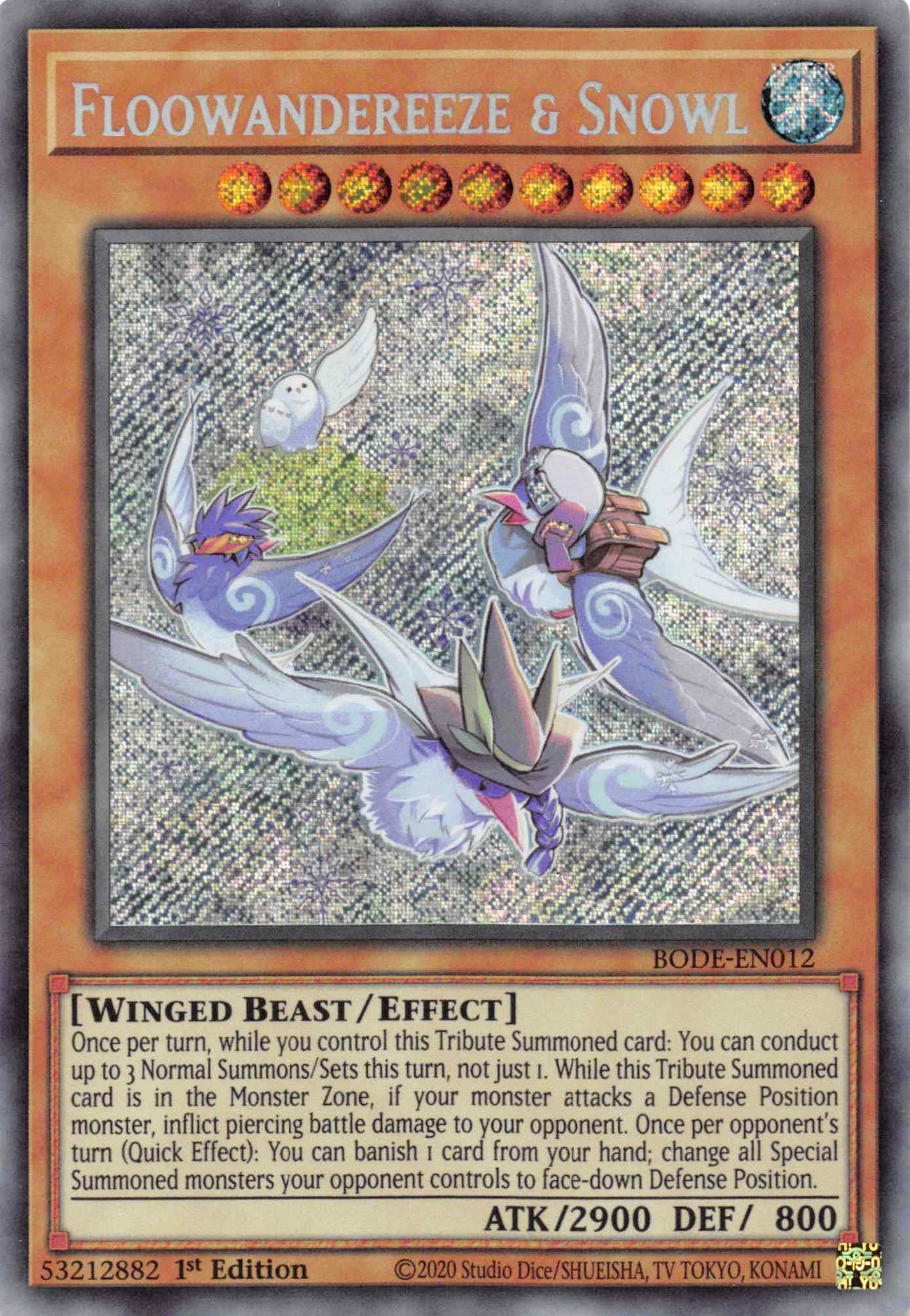 Floowandereeze & Snowl [BODE-EN012] Secret Rare | Good Games Morley