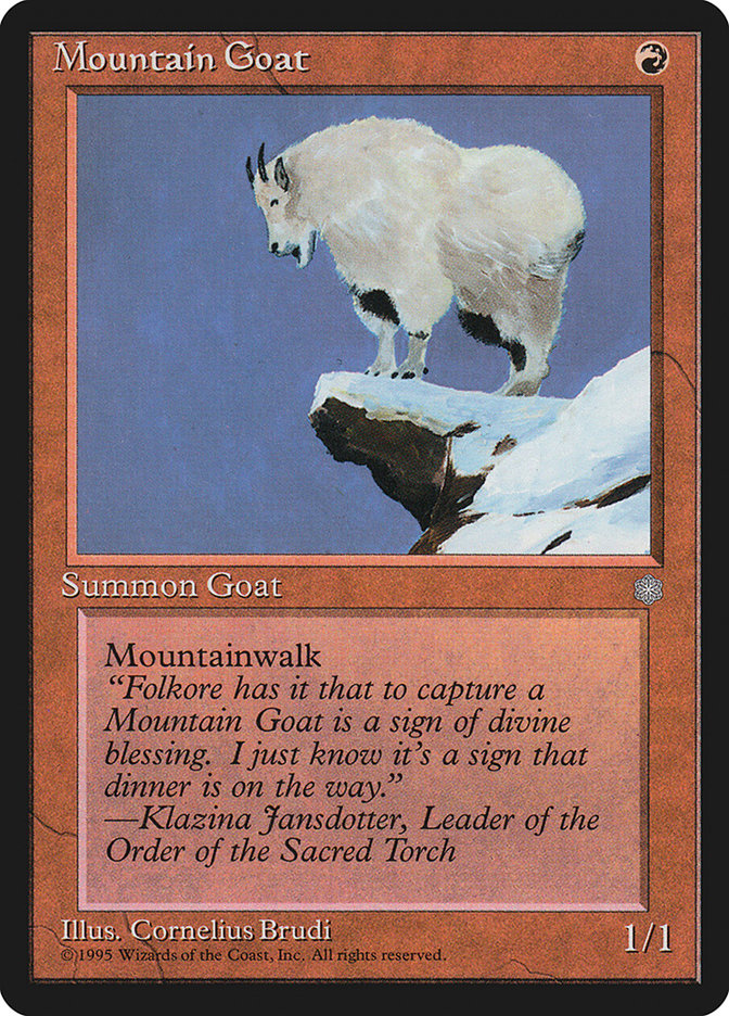 Mountain Goat [Ice Age] | Good Games Morley