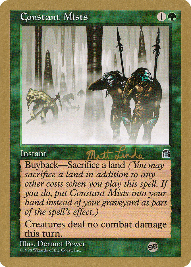Constant Mists (Matt Linde) (SB) [World Championship Decks 1999] | Good Games Morley