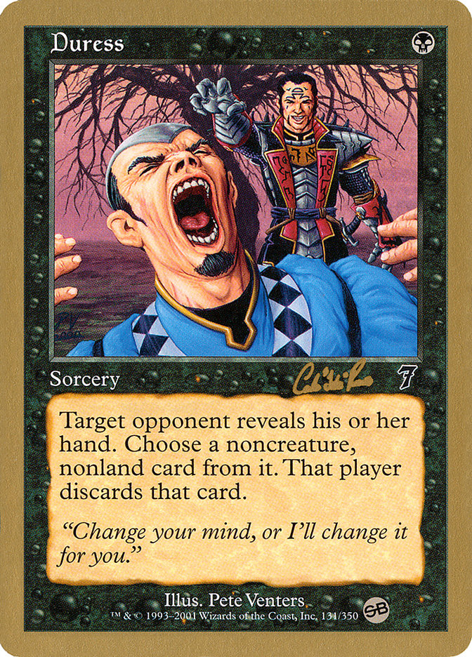 Duress (Carlos Romao) (SB) [World Championship Decks 2002] | Good Games Morley