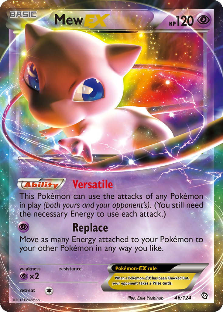 Mew EX (46/124) [Black & White: Dragons Exalted] | Good Games Morley