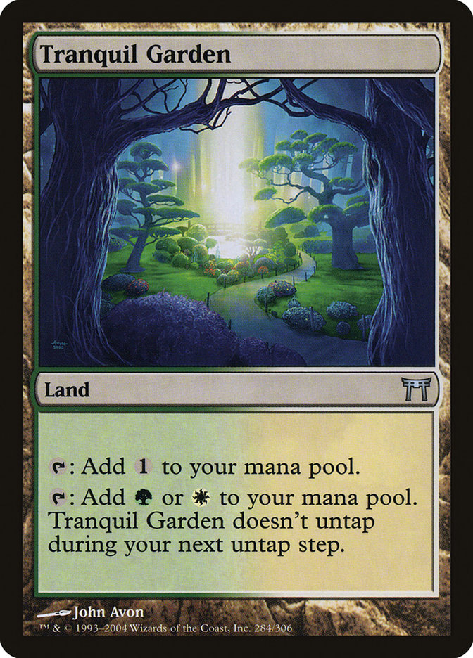 Tranquil Garden [Champions of Kamigawa] | Good Games Morley