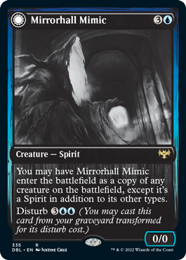 Mirrorhall Mimic // Ghastly Mimicry [Innistrad: Double Feature] | Good Games Morley