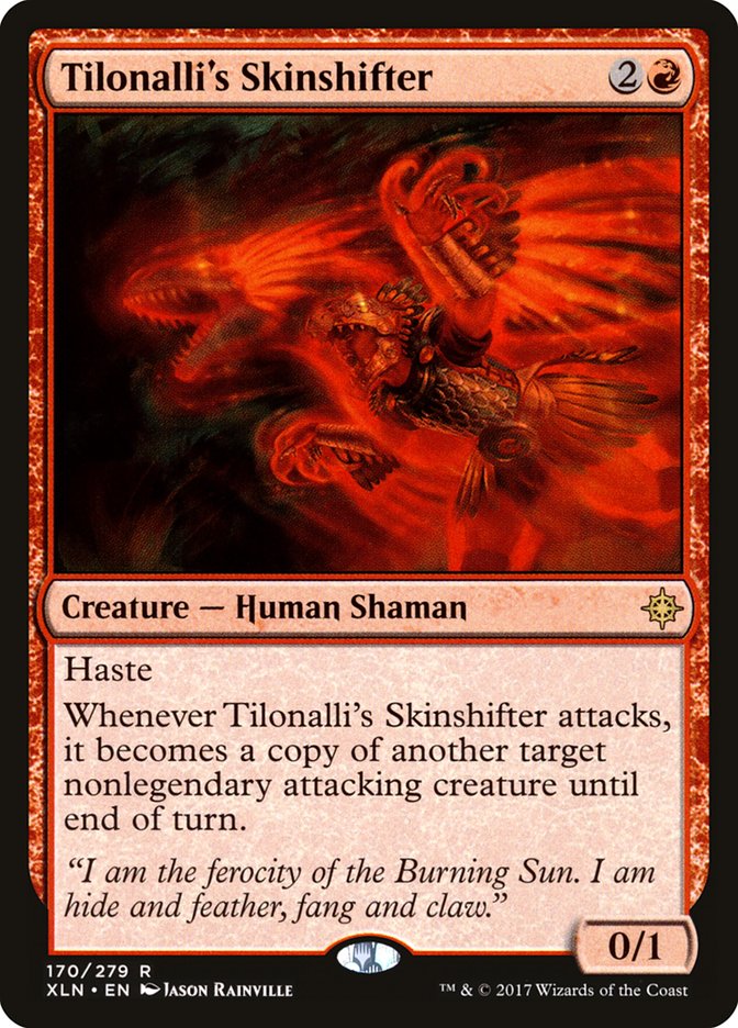 Tilonalli's Skinshifter [Ixalan] | Good Games Morley