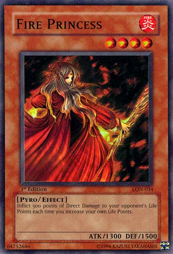 Fire Princess [LON-034] Super Rare | Good Games Morley