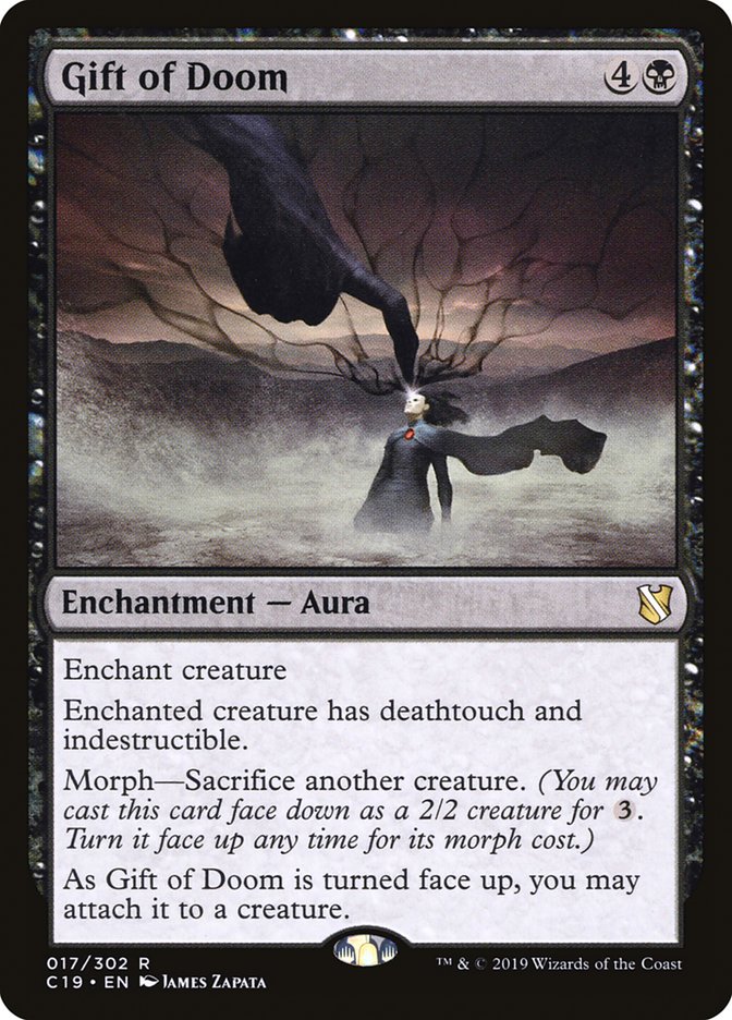Gift of Doom [Commander 2019] | Good Games Morley