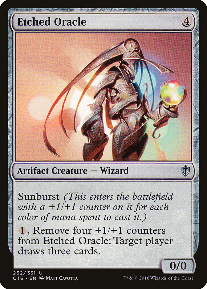 Etched Oracle [Commander 2016] | Good Games Morley