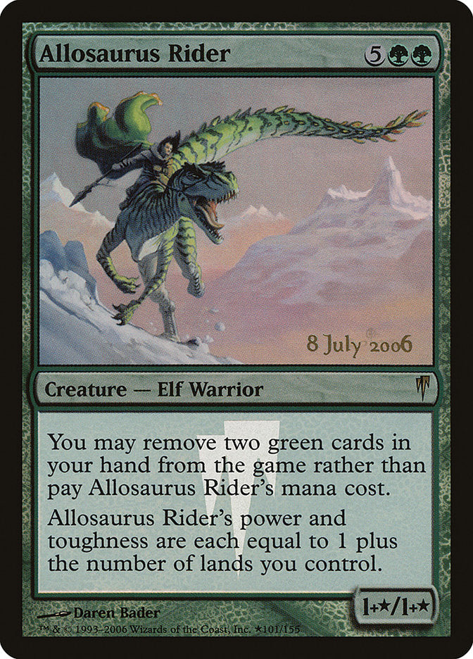 Allosaurus Rider [Coldsnap Promos] | Good Games Morley