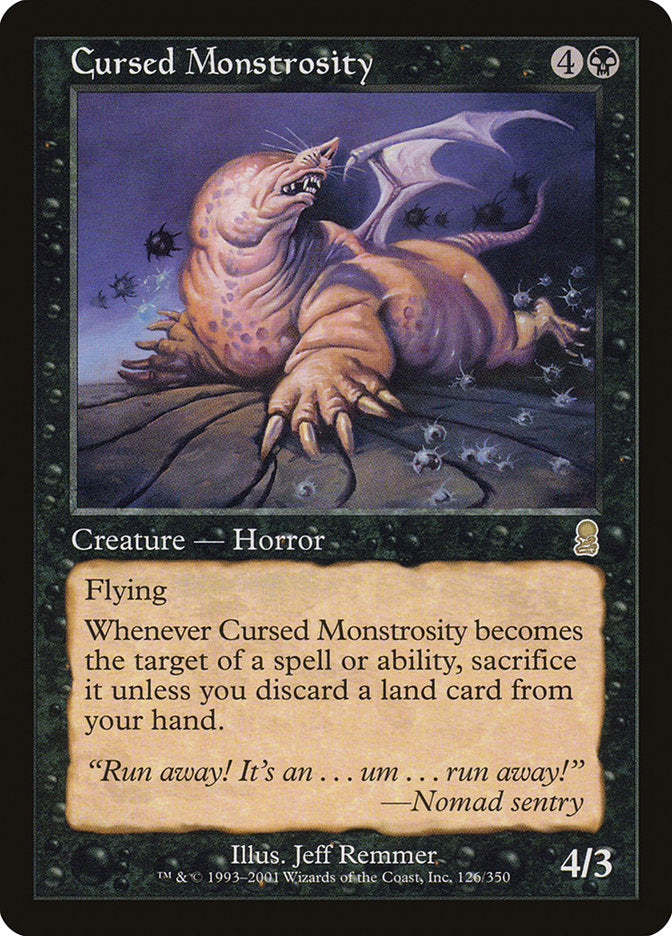 Cursed Monstrosity [Odyssey] | Good Games Morley