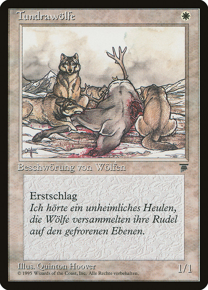 Tundra Wolves (German) - "Tundrawolfe" [Renaissance] | Good Games Morley